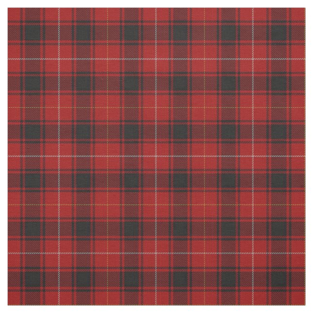 Clan MacIver Scottish Tartan Plaid Fabric (Swatch)
