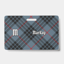 Clan MacKay Blue Tartan Badge