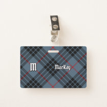 Clan MacKay Blue Tartan Badge