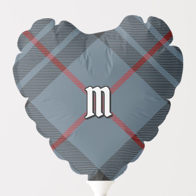 Clan MacKay Blue Tartan Balloon (Front)