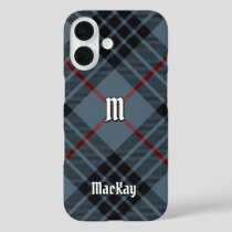 Clan MacKay Blue Tartan iPhone 16 Case