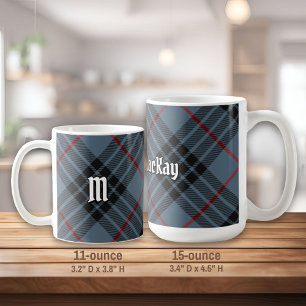 Clan MacKay Blue Tartan Coffee Mug