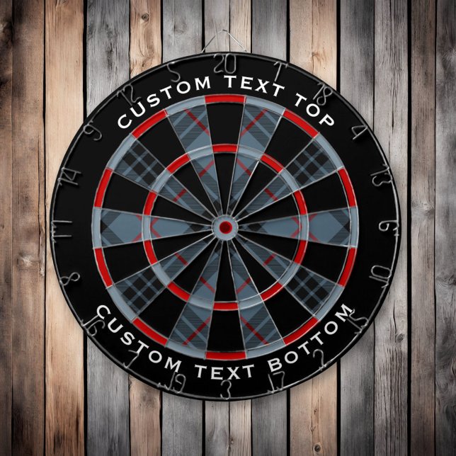 Clan MacKay Blue Tartan Dart Board (Creator Uploaded)