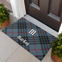 Clan MacKay Blue Tartan Doormat