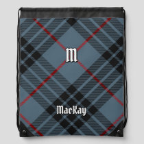 Clan MacKay Blue Tartan Drawstring Bag