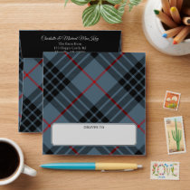 Clan MacKay Blue Tartan Envelope