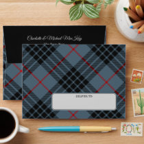 Clan MacKay Blue Tartan Envelope