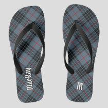 Clan MacKay Blue Tartan Flip Flops