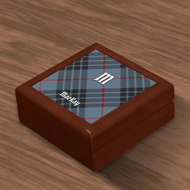 Clan MacKay Blue Tartan Gift Box (Creator Uploaded)