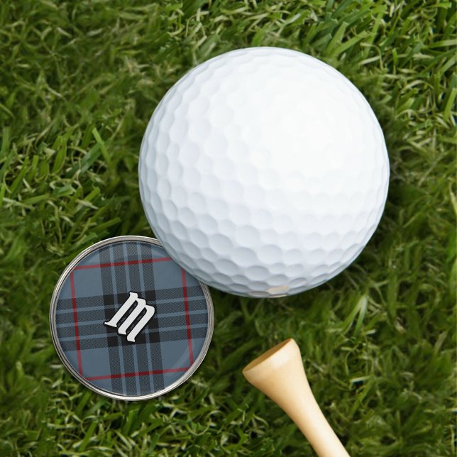 Clan MacKay Blue Tartan Golf Ball Marker (Creator Uploaded)
