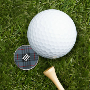 Clan MacKay Blue Tartan Golf Ball Marker