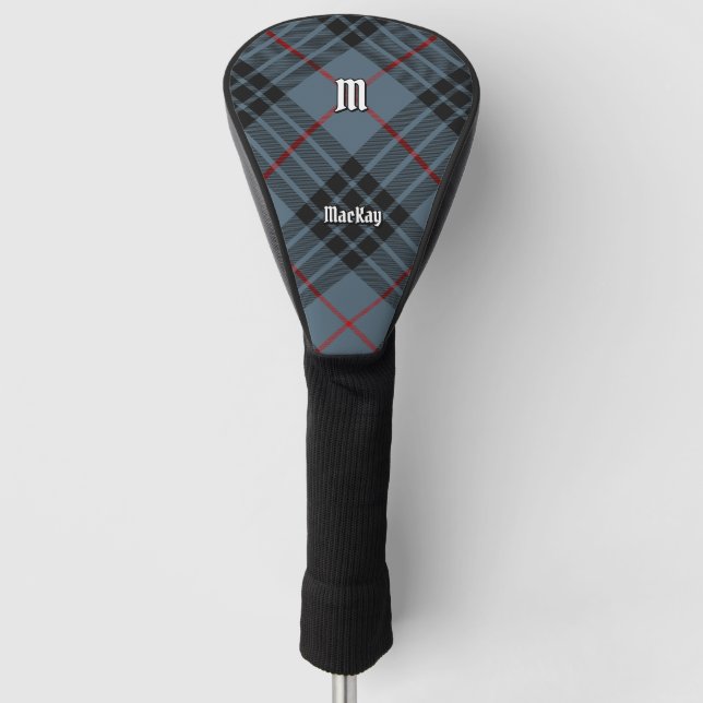 Clan MacKay Blue Tartan Golf Head Cover (Front)