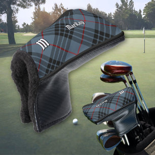 Clan MacKay Blue Tartan Golf Head Cover