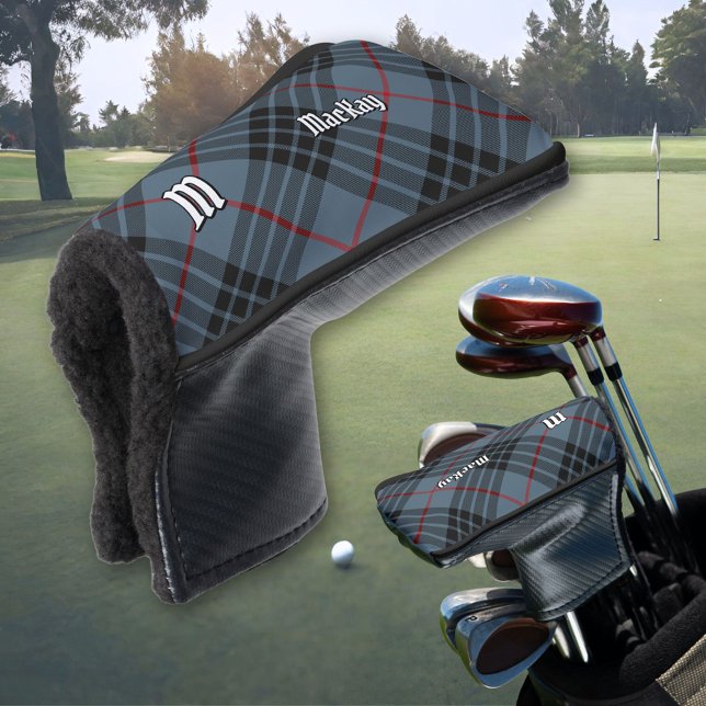 Clan MacKay Blue Tartan Golf Head Cover (Creator Uploaded)