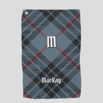 Clan MacKay Blue Tartan Golf Towel