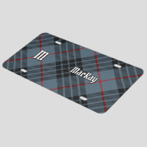 Clan MacKay Blue Tartan License Plate