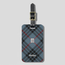 Clan MacKay Blue Tartan Luggage Tag