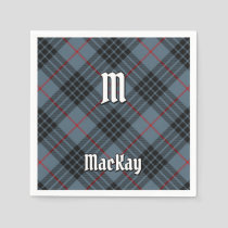 Clan MacKay Blue Tartan Napkins