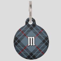 Clan MacKay Blue Tartan Pet ID Tag