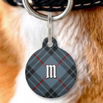 Clan MacKay Blue Tartan Pet ID Tag
