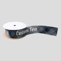 Clan MacKay Blue Tartan Satin Ribbon