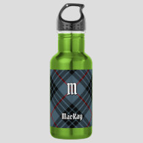 Clan MacKay Blue Tartan Stainless Steel Water Bottle