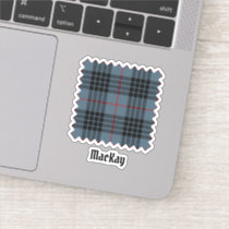 Clan MacKay Blue Tartan Sticker