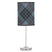 Clan MacKay Blue Tartan Table Lamp (Back)
