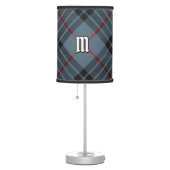 Clan MacKay Blue Tartan Table Lamp (Right)