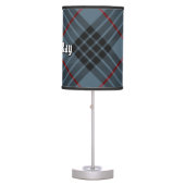 Clan MacKay Blue Tartan Table Lamp (Front)