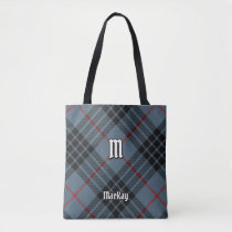 Clan MacKay Blue Tartan Tote Bag