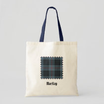 Clan MacKay Blue Tartan Tote Bag