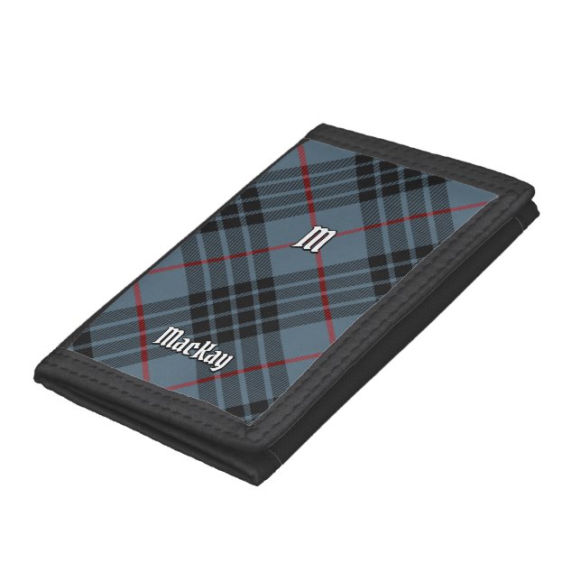 Clan MacKay Blue Tartan Trifold Wallet (Bottom)