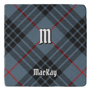 Clan MacKay Blue Tartan Trivet