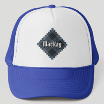 Clan MacKay Blue Tartan Trucker Hat