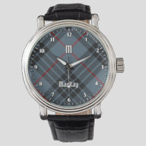 Clan MacKay Blue Tartan Watch