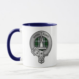Clan MacKay Crest & Dress Tartan Mug