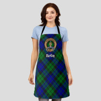 Clan MacKay Crest over Tartan Apron