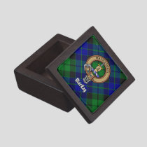 Clan MacKay Crest over Tartan Gift Box