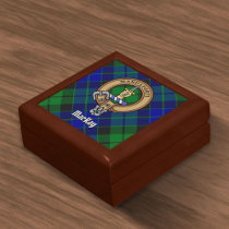 Clan MacKay Crest over Tartan Gift Box