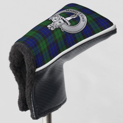 Clan MacKay Crest  Tartan Golf Head Cover