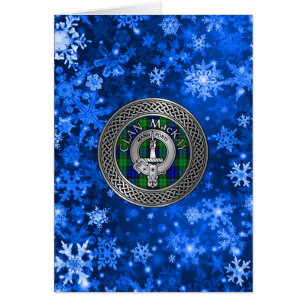 Clan MacKay Crest & Tartan Knot Cards