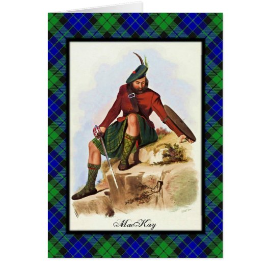Clan MacKay Scottish Dreams Cards (Front)