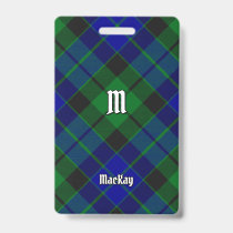 Clan MacKay Tartan Badge