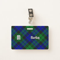 Clan MacKay Tartan Badge