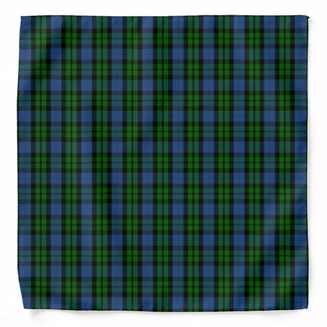 Clan MacKay Tartan Bandana (Front)