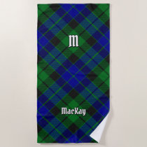 Clan MacKay Tartan Beach Towel