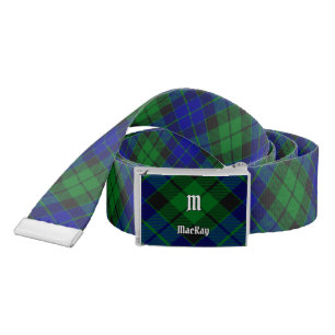 Clan MacKay Tartan Belt