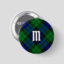 Clan MacKay Tartan Button