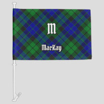 Clan MacKay Tartan Car Flag